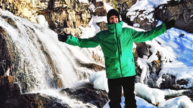 In this 2014 image, Erik Roner poses in Jackson Hole, Wyoming. Roner was a member of the Nitro Circus stunt posse and was known for imaginative daredevil stunts.