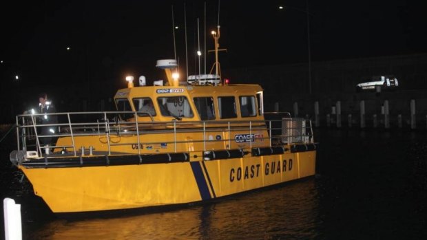 The Warrnambool Coast Guard towed the man's boat back to shore about 10.20pm on Sunday.