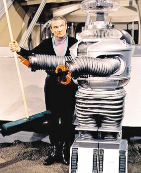 Classic character: Robert Kinoshita, who designed the robot B-9 from <i>Lost in Space</i>, died in December 2014.