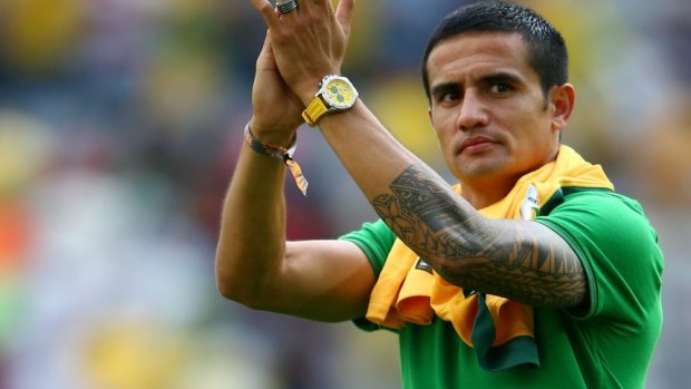 Committed to the Socceroos: Tim Cahill.