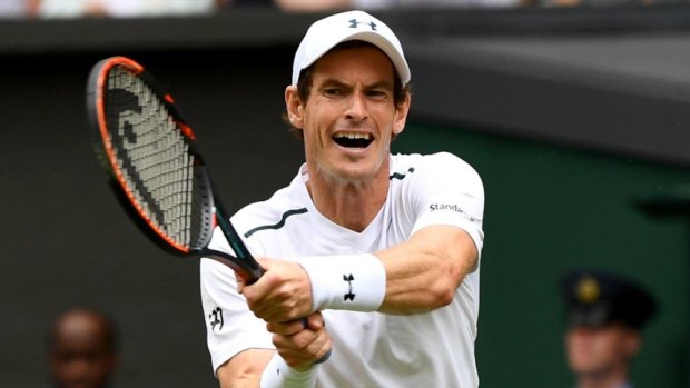 A sore hip didn't stop Andy Murray progressing at Wimbledon.