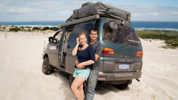 Alex and Michaela Ferreira are hoping Vanda will take them 180,000 kilometres across the globe.