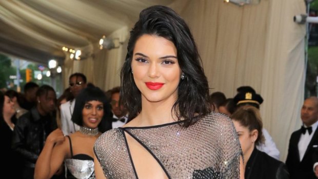 Kendall Jenner attends the Met Gala