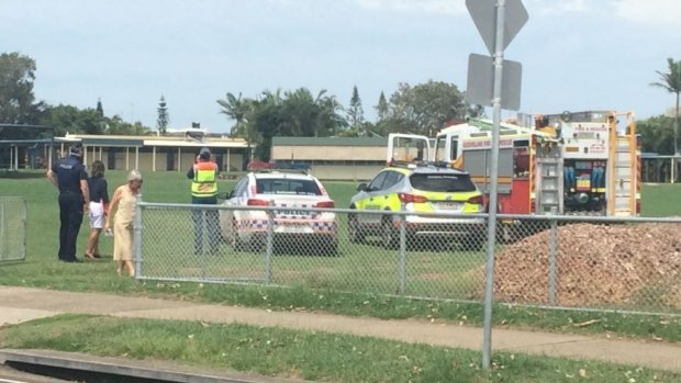 Buddina State School has been evacuated after an alleged bomb threat.