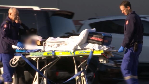 The six-year-old girl was taken to hospital in a critical condition after the accident.
