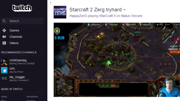 Starcraft is a big deal in competitive gaming, and is a popular game to stream on YouTube and Twitch.