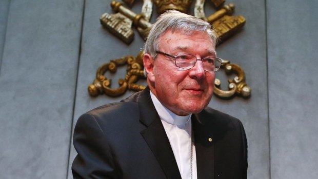 Appointed by Pope Francis to go through the Vatican's accounts: Cardinal George Pell.