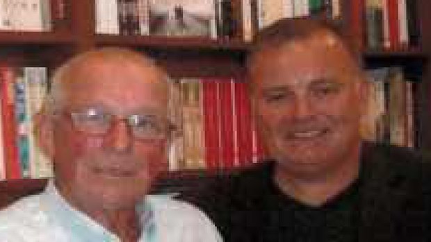 Co-accused: Roger Rogerson (left) and Glen McNamara. 