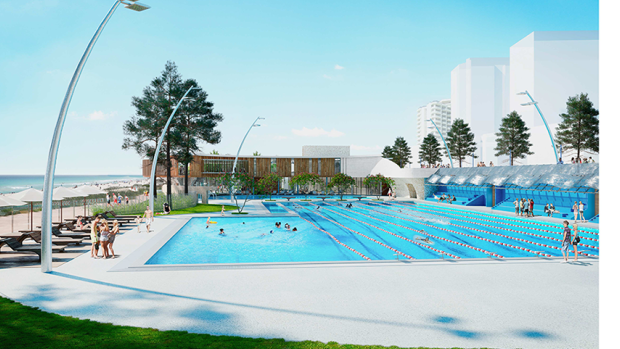 The City of Stirling's final design for its $26m swimming pool. 