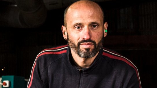 Geoff Farquhar-Still from Artillion, and Thor Diesendorf of Thor's Hammer at Yarralumla brickworks.