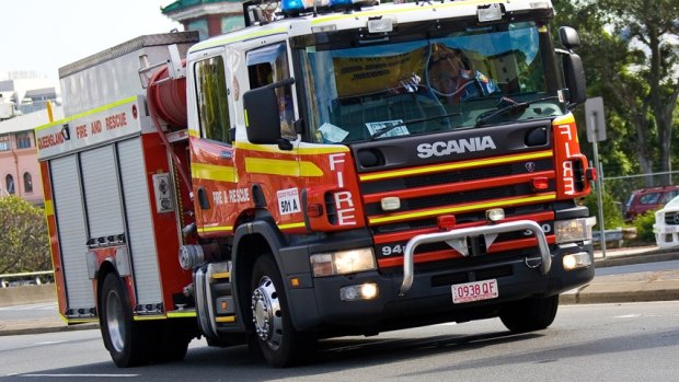 Fire crews are battling two fires in Townsville. 