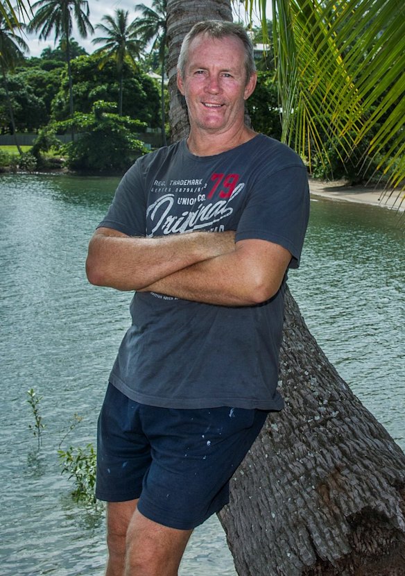 Leon Baker pictured in Port Douglas this week.
