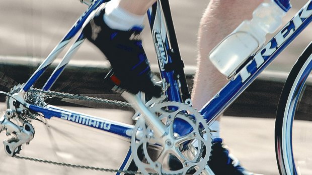 A man found collapsed while cycling has been identified. 