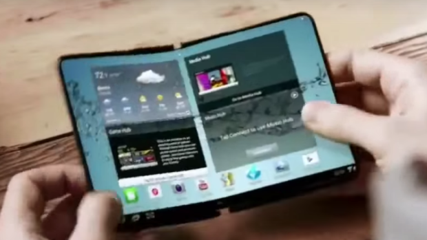 Samsung has been exploring how to make foldable mobile devices for years.