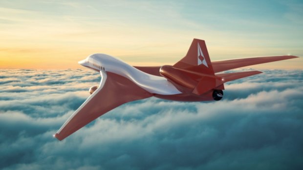 The AS2 will fly at mach 1.4, or 1715 km/h.