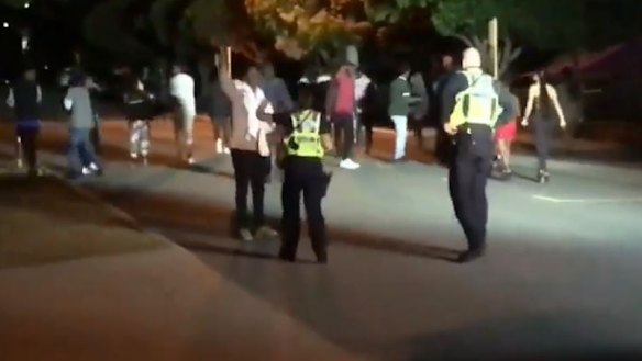 Perth partygoers cause police headaches after refusing to move on