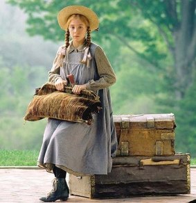 Anne Shirley, from Anne of Green Gables.