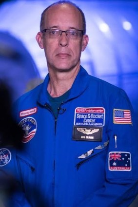 Ken Silburn at Space Camp in Huntsville, Alabama. 
