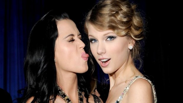 Katy Perry and Taylor Swift in happier times.