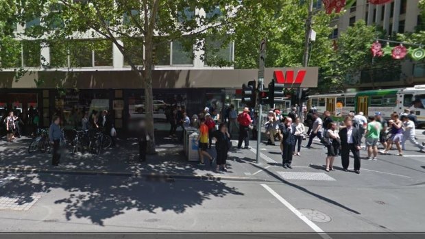 The Westpac branch where Tomlin was a customer.