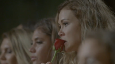 'Maybe it's a Russian thing?' Fellow contestants speculate on Sasha's flower-feeding habit.