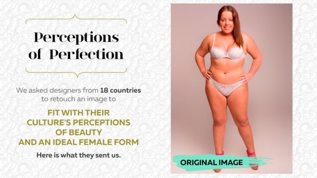 The 'Perceptions of Perfection' website: yet another forum in which women are being encouraged to dissect other women's bodies.
