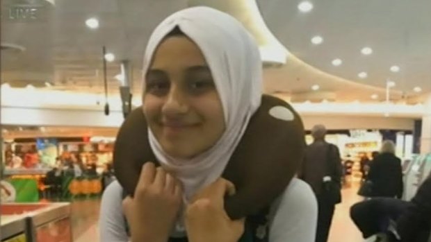 Zynab Al Harbiya, 12, was killed in an attack at an ice-cream parlour in Baghdad.