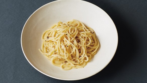 Let the pecorino fall like snow in your cacio e pepe.