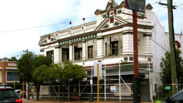 A recent image of the historic Guildford Hotel