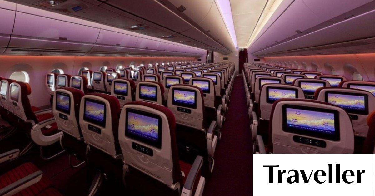 Airline review Thai Airways Airbus A350 economy class, Melbourne to