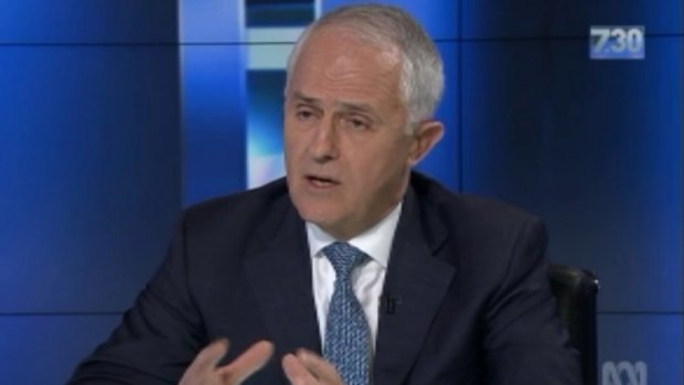Prime Minister Malcolm Turnbull feels the heat from Leigh Sales on ABC's <i>7.30</i> on Wednesday night.