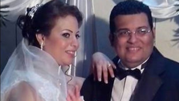 Dalia Saeed and Franswa Philip Fathy, nephew of Eman Sharobeem. 