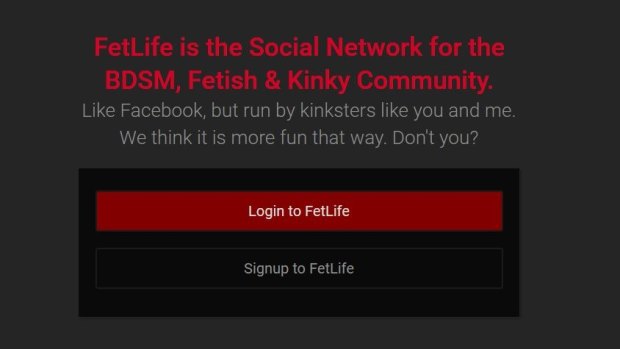 The website FetLife boasts more than 5.3 million members