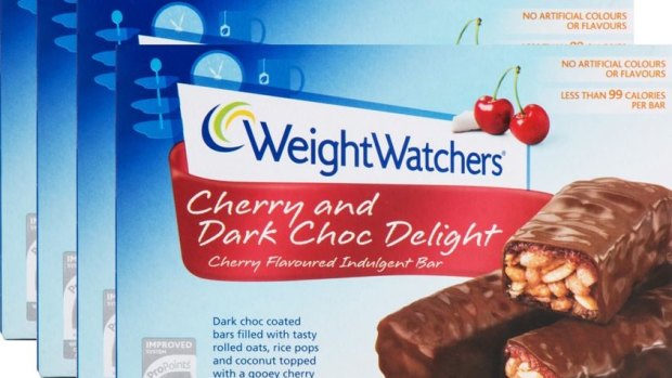 "Many would be shocked to know that some Weight Watchers...bars would score as low as 1.5 out of a possible five," said Jane Martin of the Obesity Policy Coalition.