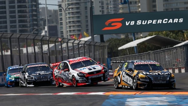 Forever loud: V8 Supercars has revamped its rules, and introduced a new logo.