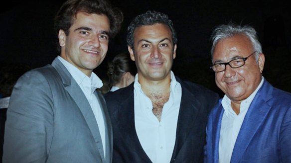 Unaoil's owners, the Ahsani family: Saman, Cyrus and Ata. The company denies paying bribes. 