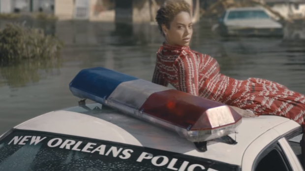 Beyonce depicts Hurrican Katrina-ravaged New Orleans in the Formation clip.