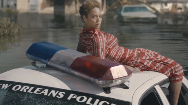 Beyonce depicts Hurricane Katrina-ravaged New Orleans in the Formation clip.
