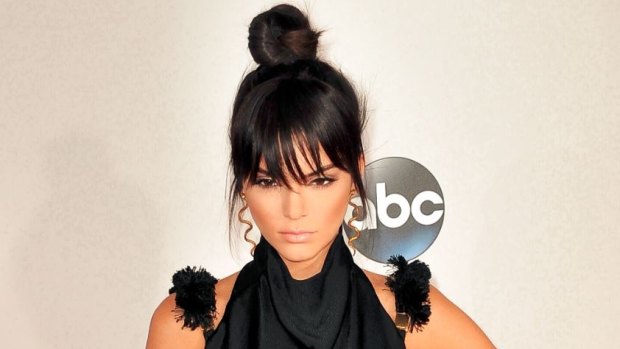 Kendall Jenner lead the faux-fringe charge last year, with a complimenting top-knot at the American Music Awards.