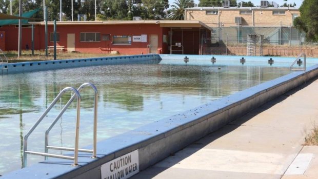 Bendigo's Golden Square pool, which an Auditor-General's report has found costs the local council $6.67 every time someone swims at it – far less than Bendigo's Raywood pool at $78 per swim. 