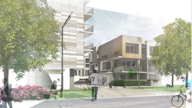 Another view of the proposed Braddon development.