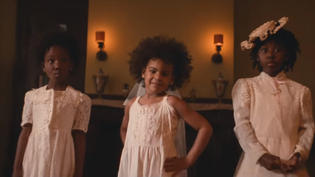 Beyonce's daughter Blue Ivy stars in Formation.