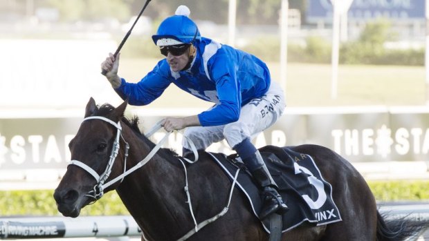 Dynamic duo: Hugh Bowman has managed to avoid missing out on Winx's Warwick Stakes return. 