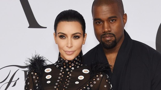 Expecting again: Kim Kardashian and rapper Kanye West.
