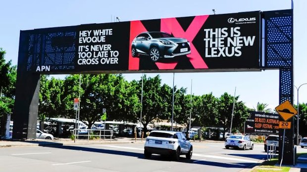 Smart billboards are watching your wheels.