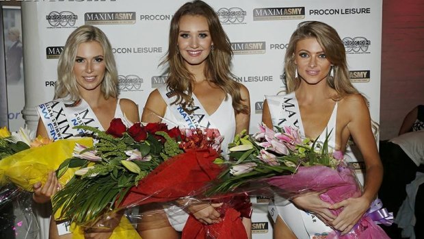 Emily (centre) with the other NSW finalists.