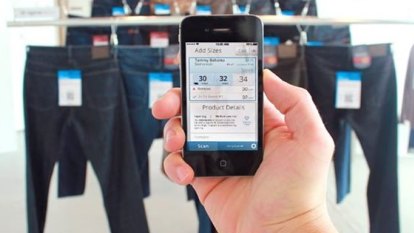 Change rooms go high-tech to reboot clothes shopping