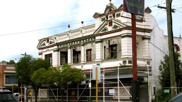 A recent image of the historic Guildford Hotel
