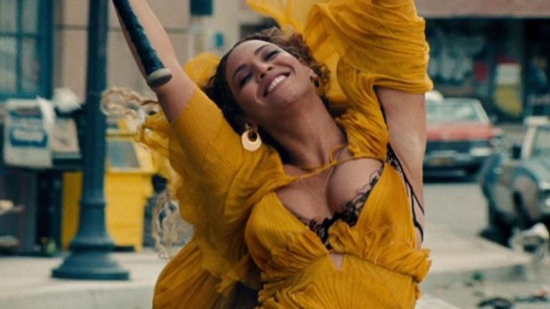 And the artist of the year is Beyonce – happy to take a stand.