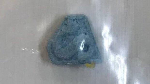 Fake: Testing has revealed the 'blue superman' pills responsible for a mass overdose in Newcastle are not ecstasy.